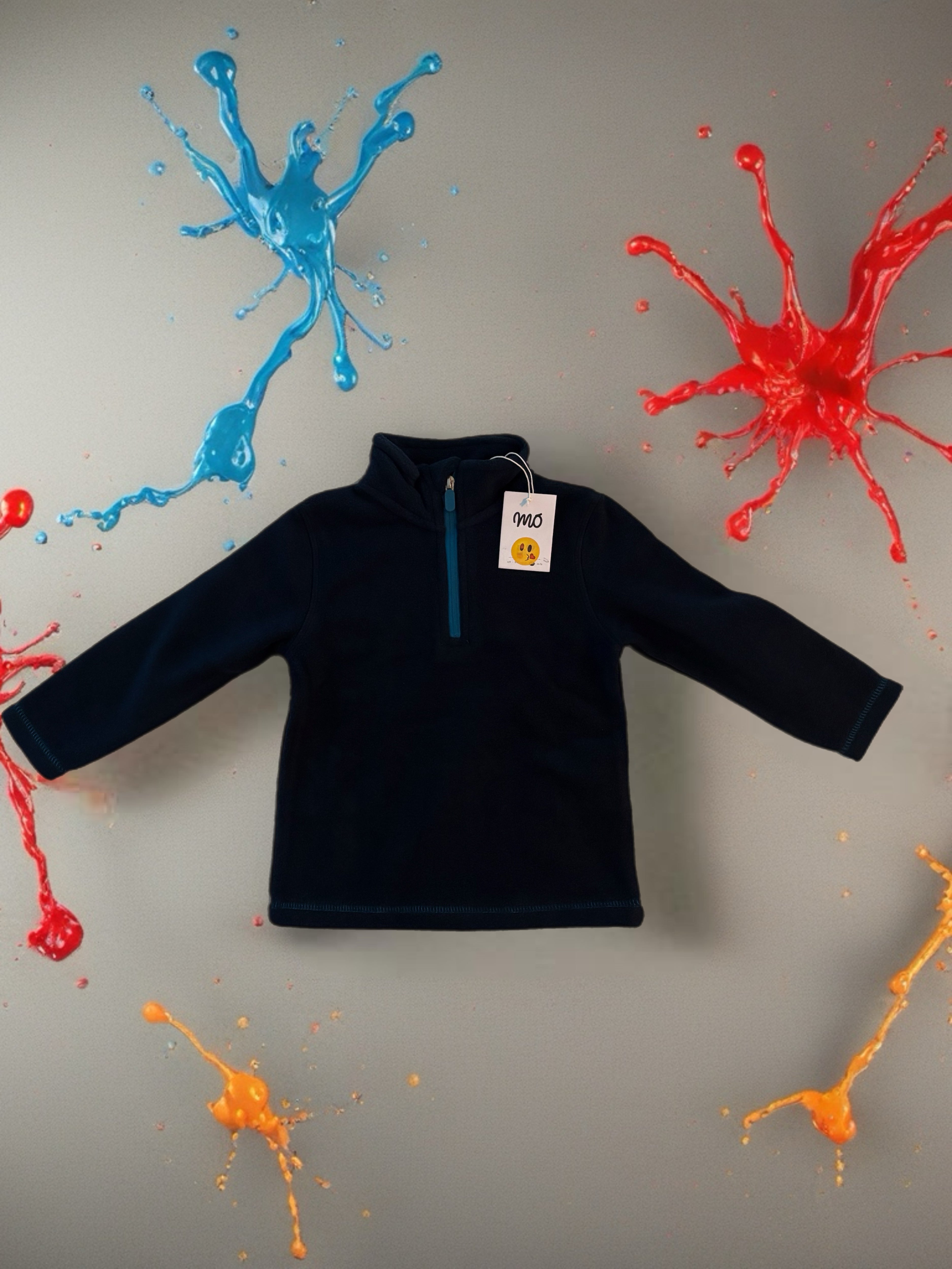 Fleece Pullover Navy – Warm, Weich & Perfekt für den Alltag