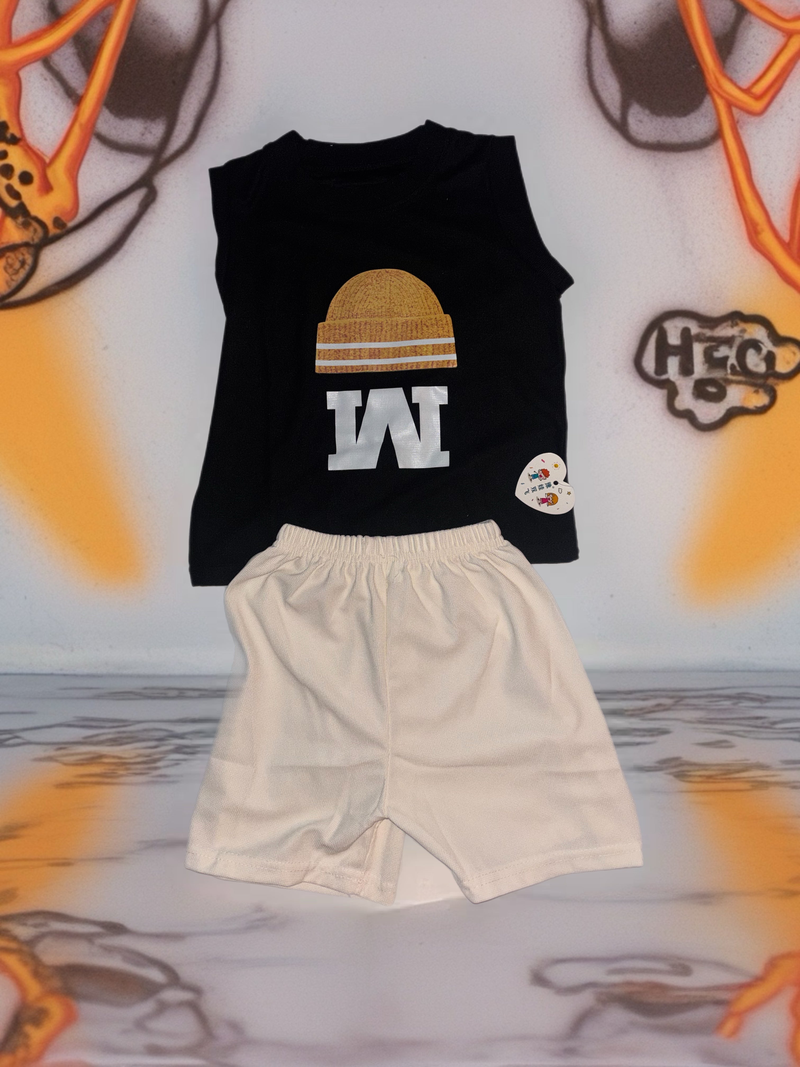 2-tlg. Sommer-Set für Jungen – Shirt & Shorts